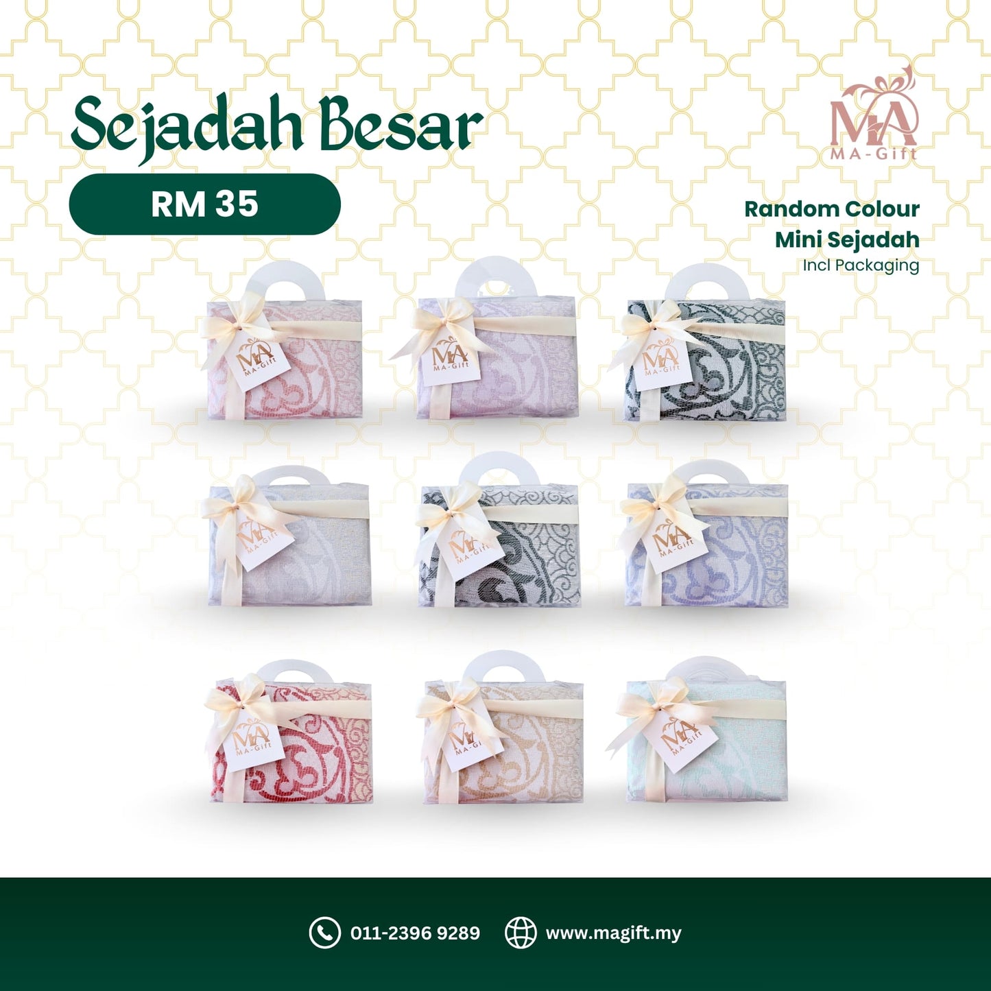 Sejadah Tenun Soft Dan Tebal + Exclusive Packaging