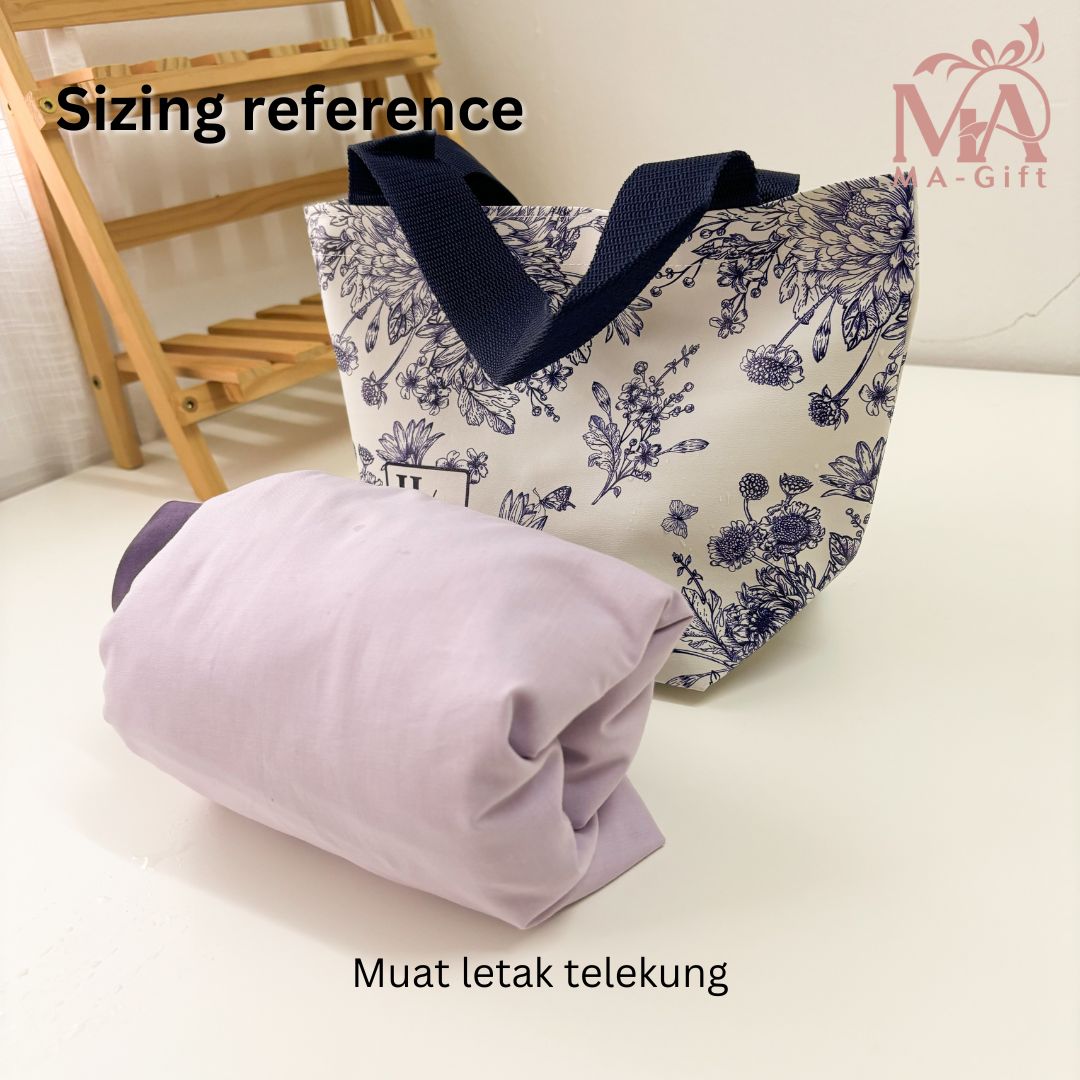 Tote Bag Custom Design Sendiri (Harga Mula Pada 50pcs)