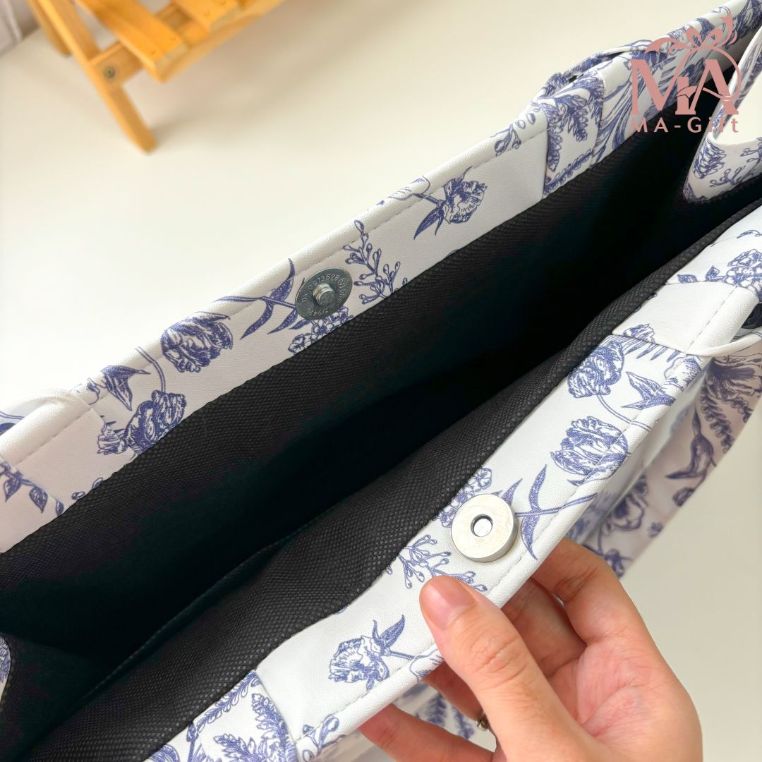 PVC Tote Bag Fit Laptop 14inch