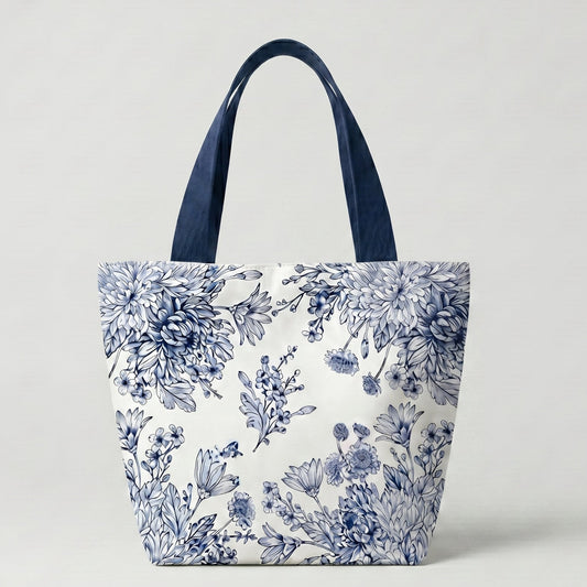 Custom Totebag Royal Blue