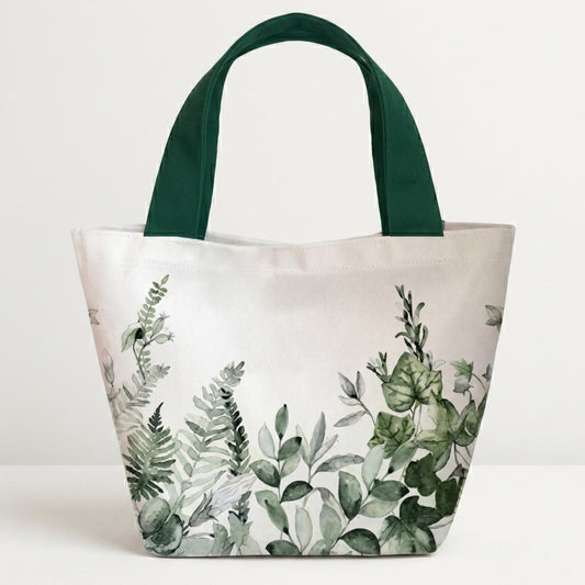 Totebag Readymade Floral Green