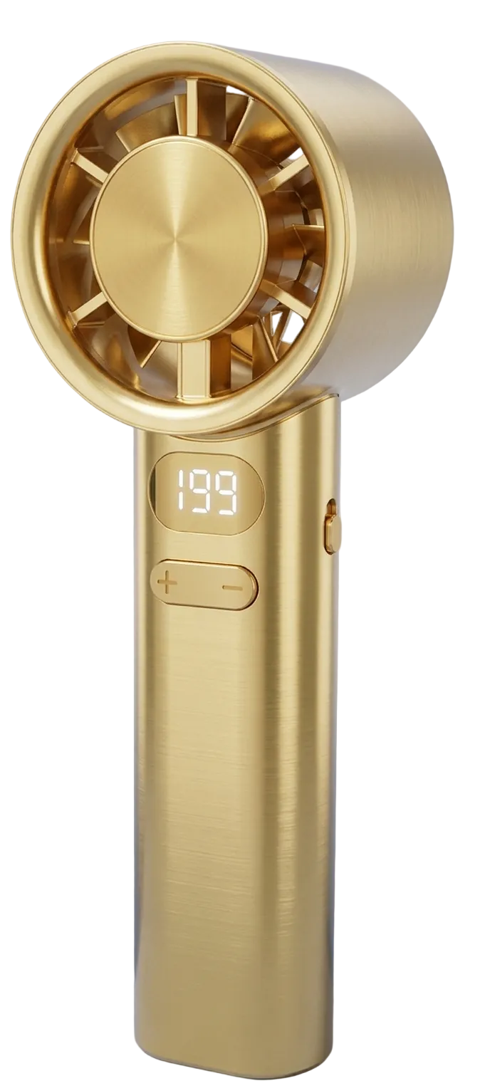 Hand fan - Gold