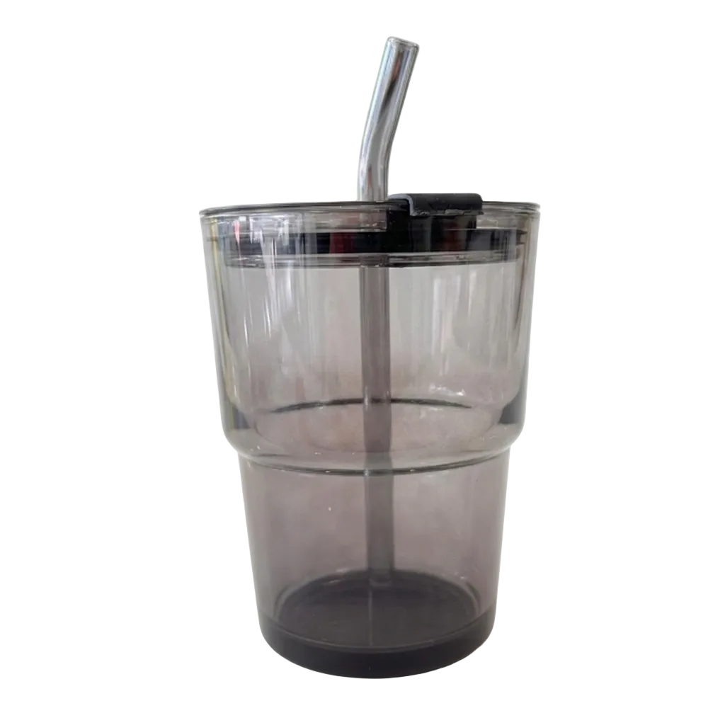 Glass tumbler - Black