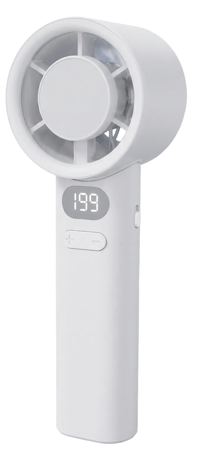 Hand fan - White