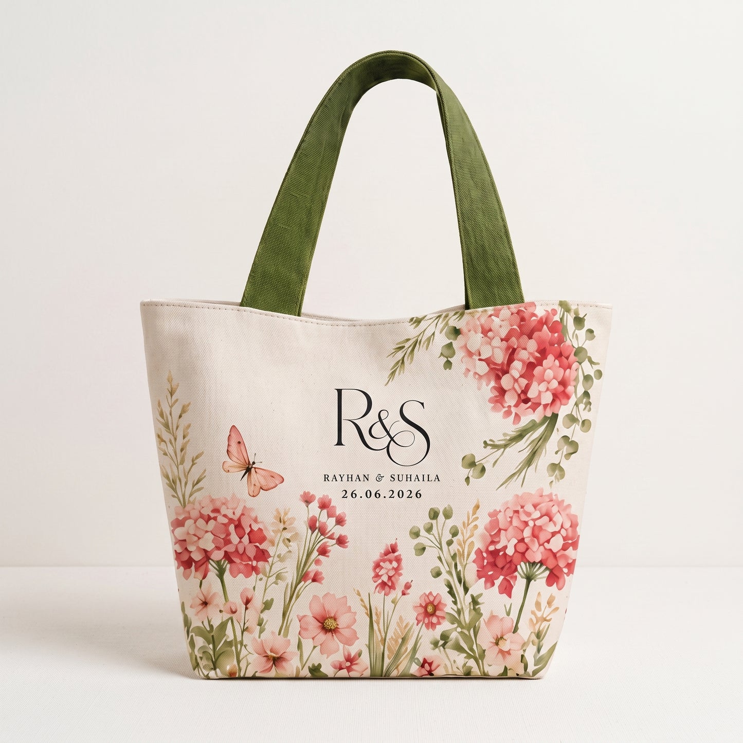 Custom Totebag Strawberry Matcha - 1 / Stracha - 1