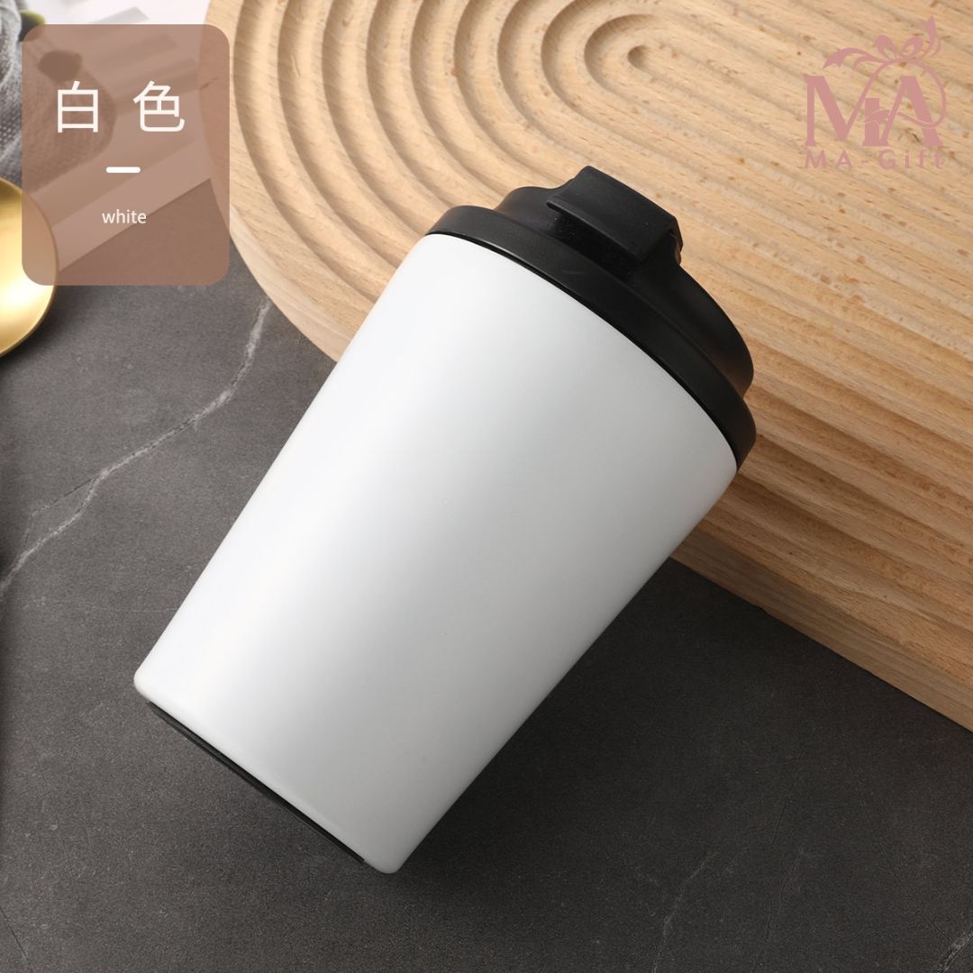 [Custom Name] Stainless Steel Coffee Cup - FREE Gift Wrap