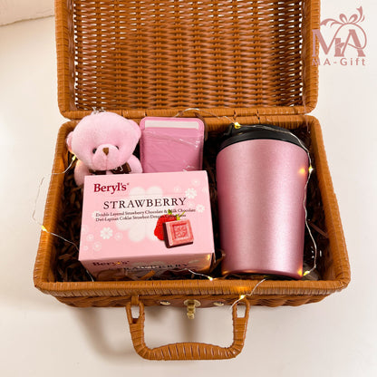 Make Her Smile Rattan Gift Box