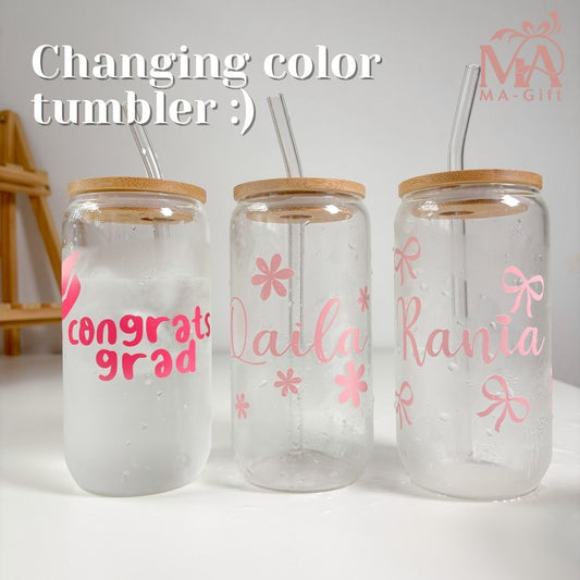 [Custom Name] Changing Colour Tumbler