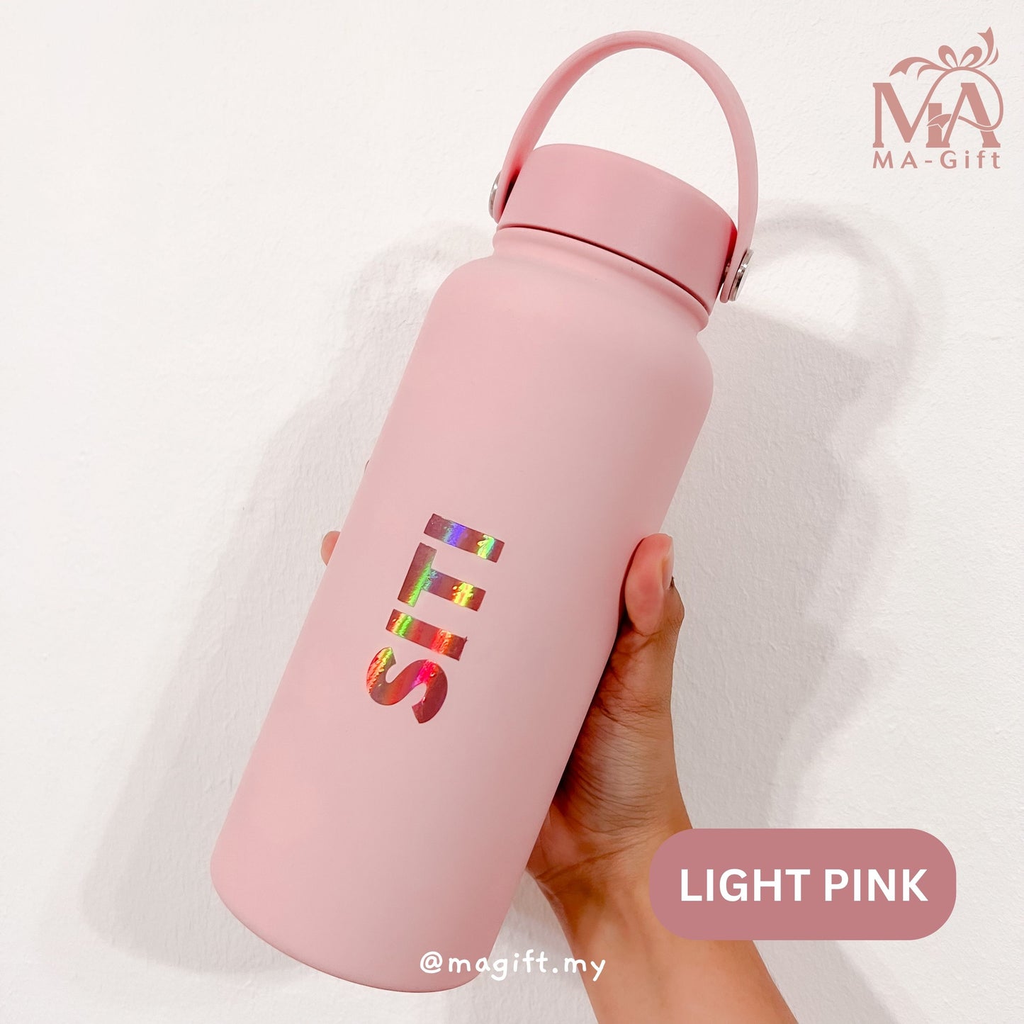 [Custom Name] Macaroon Thermos - 1 Litre | MA-Gift - Malaysia 1st Custom & Express Gift Shop