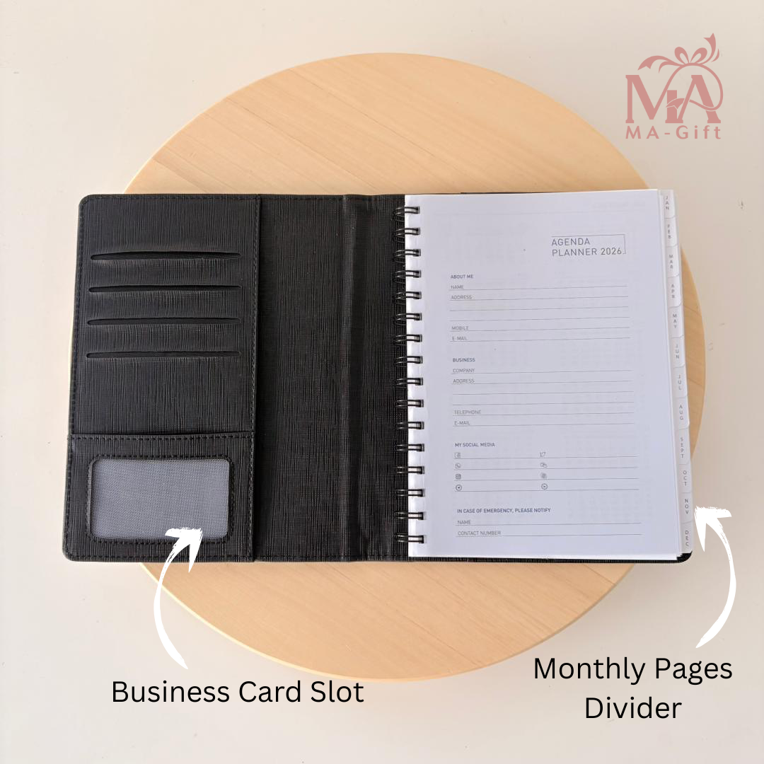 [Custom Logo] Planner Austerity Corporate Gift Set