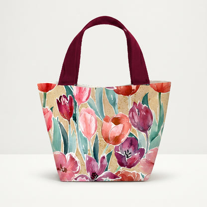 Custom Totebag Maroon