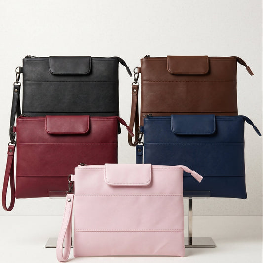 PU Leather Pouch Bag Custom