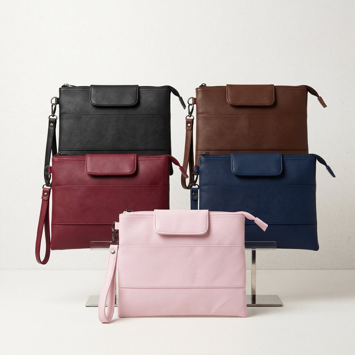 PU Leather Pouch Bag + Packaging