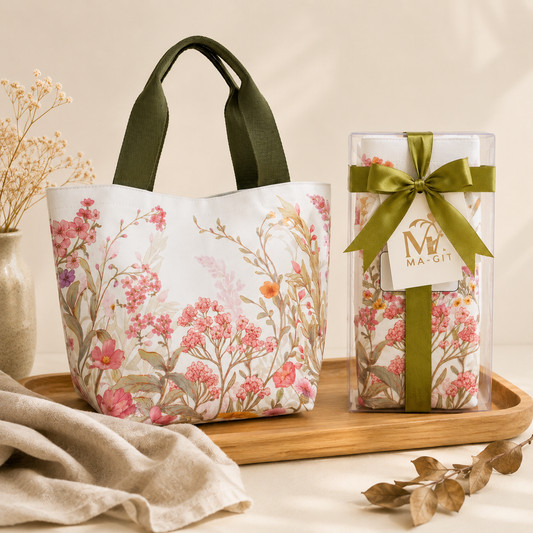 Totebag Readymade Floral Tropika