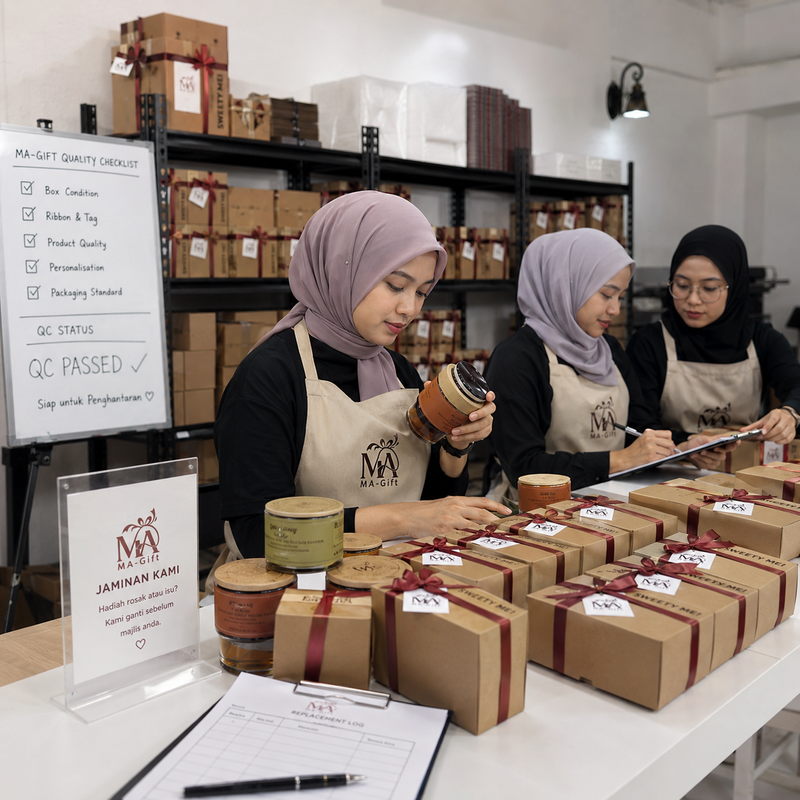 Hadiah Rosak? Ini Jaminan Kami.