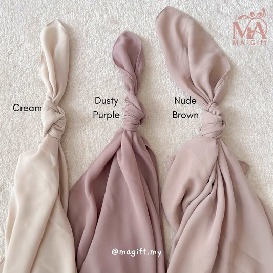 Chiffon Shawl - Flowy, soft, lightweight, premium 💯 | MA-Gift - Malaysia 1st Custom & Express Gift Shop