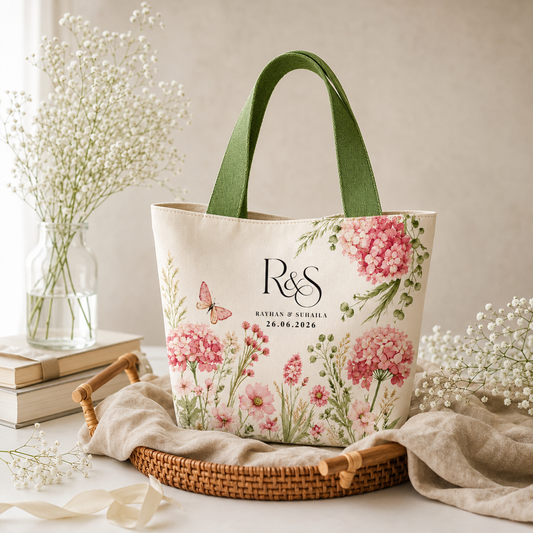 Custom Totebag Strawberry Matcha - 1 / Stracha - 1