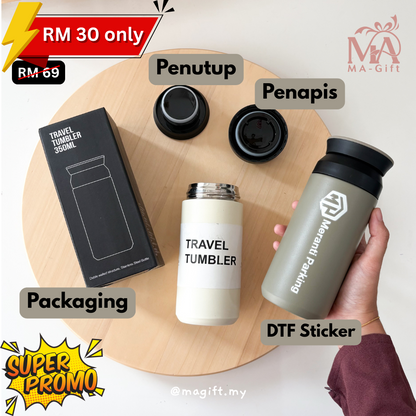 [Custom Name] Cute Travel Thermos