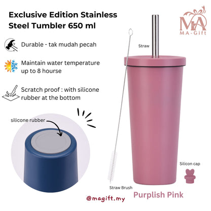 [Exclusive Edition] Stainless Steel Vacuum Flask Tumbler