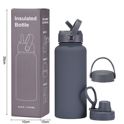 Limited Edition - Macaroon Thermos with 3 useful lids