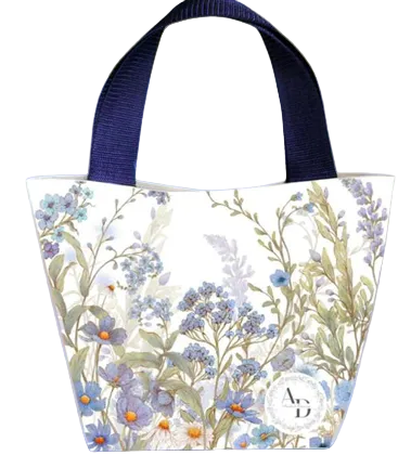 Custom Totebag Sky Pastel Blue