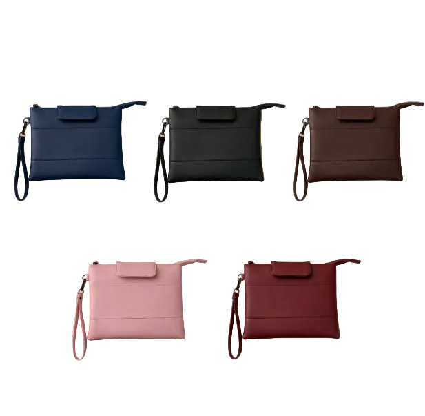 Pu Leather Pouch Bag Custom