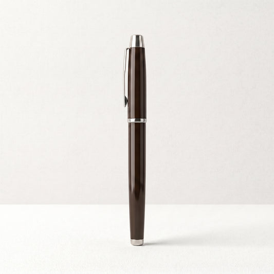 Metal Ball Pen (Black-Silver)