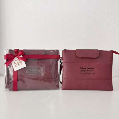 PU Leather Pouch Bag + Packaging