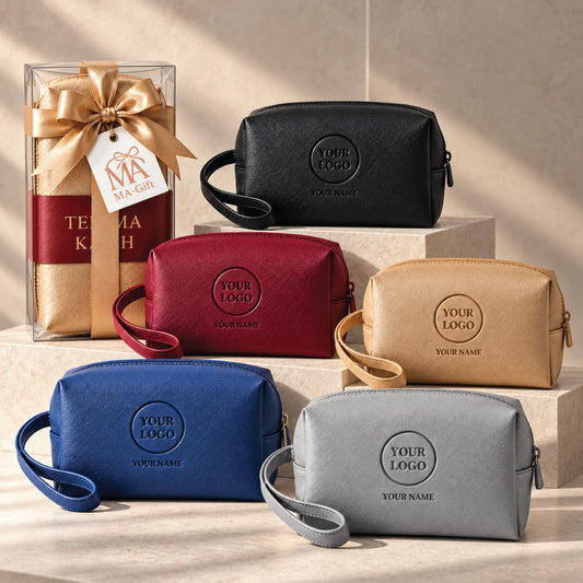 Metallic Pouch Bag - Laser Engrave