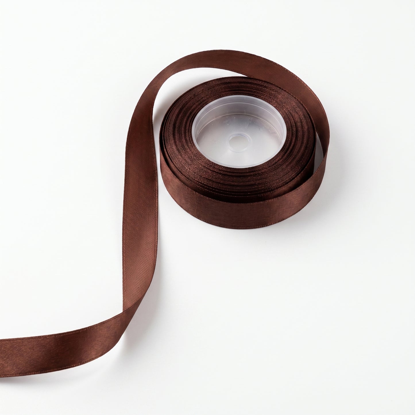 Ribbon Brown Lebar 2cm  , Panjang 152cm