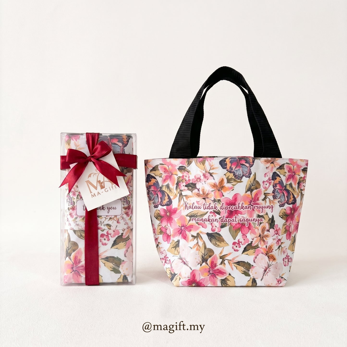 Custom Totebag Maroon